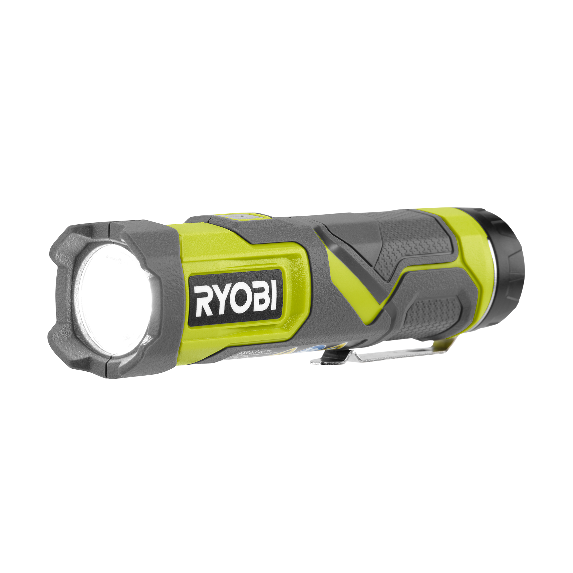 Lampe torche RYOBI 4V USB Lithium - 640 lumens - 1 Batterie 2,0Ah -  RLP4-120G - Espace Bricolage