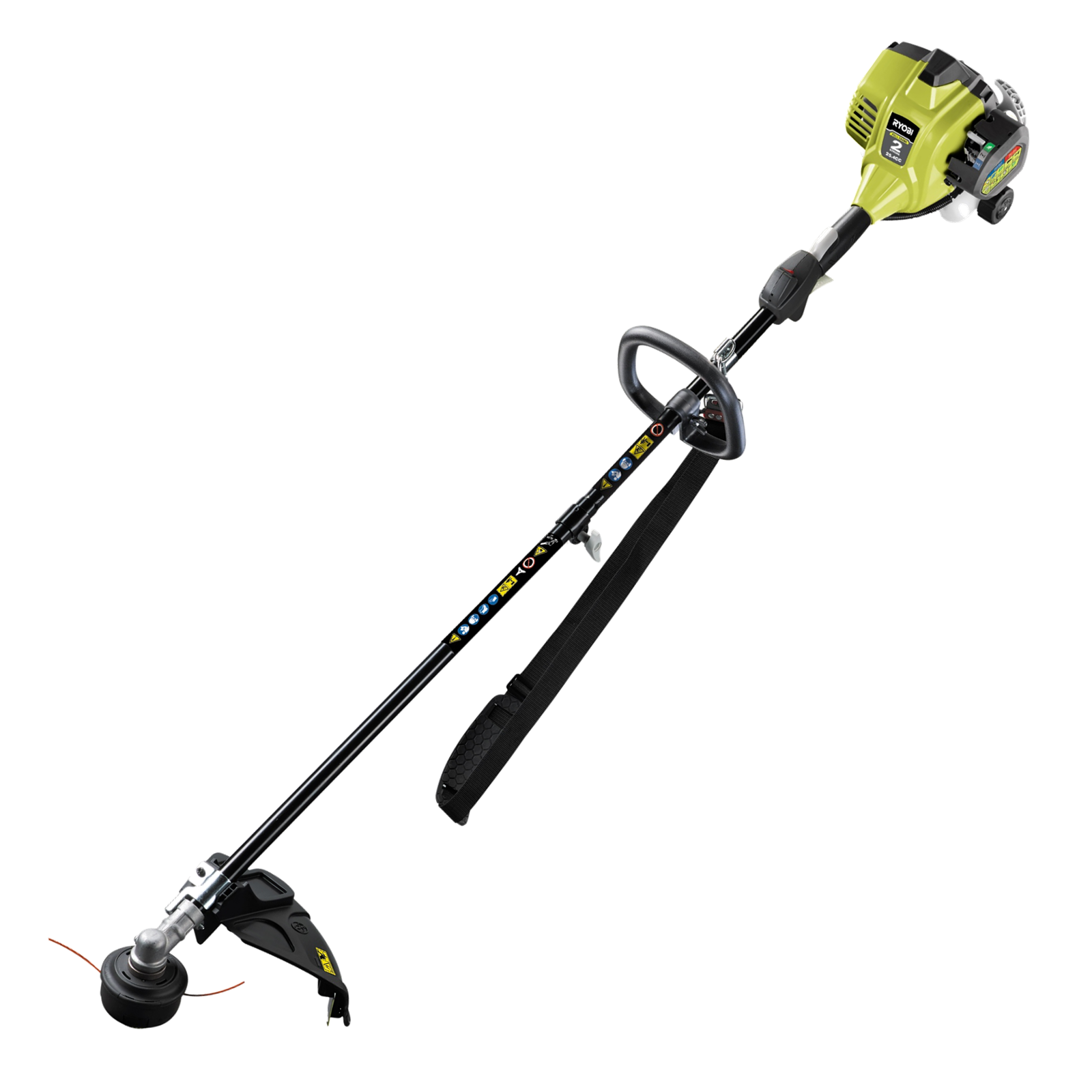 25.4cc 2 Stroke Easy Start Straight Shaft Line Trimmer Ryobi Tools