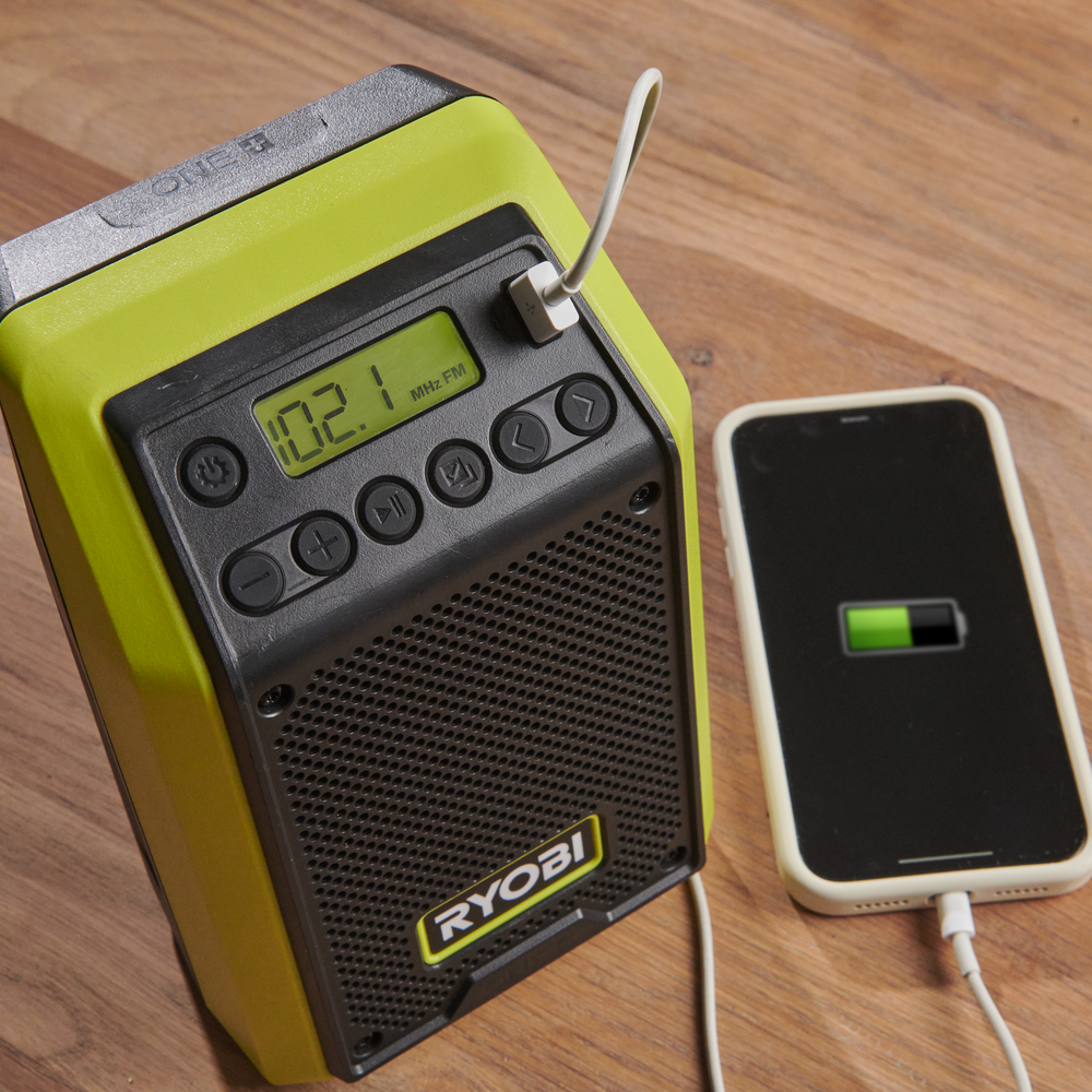 Ryobi deals portable radio