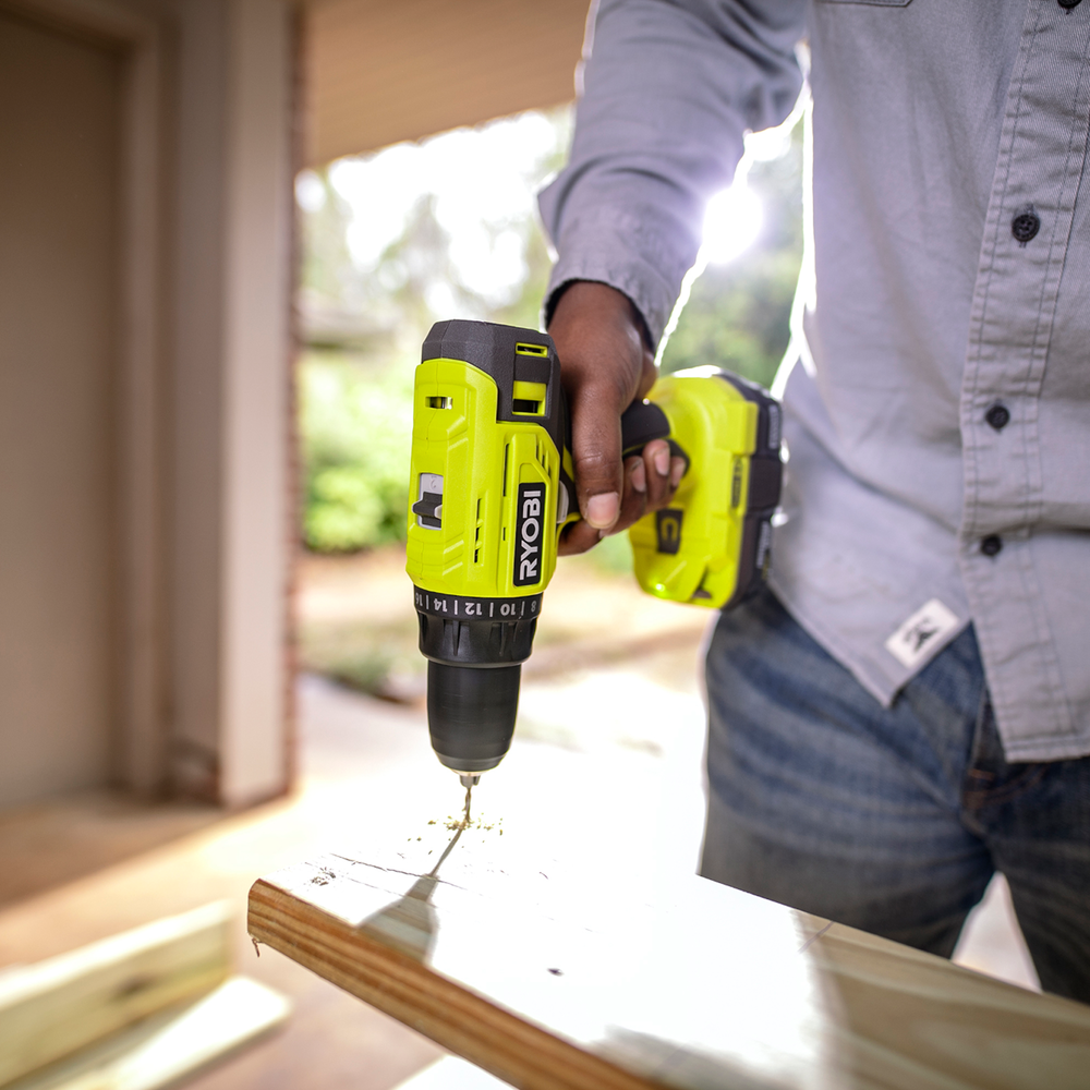 18V ONE Drill Driver Starter Kit RYOBI