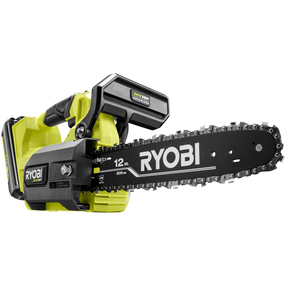 36V HP Brushless 12 30cm Top Handle Chainsaw 4.0Ah Kit RYOBI