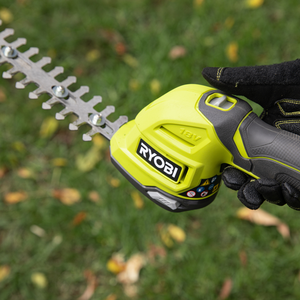 Ryobi hedge trimmer and grass shear hot sale