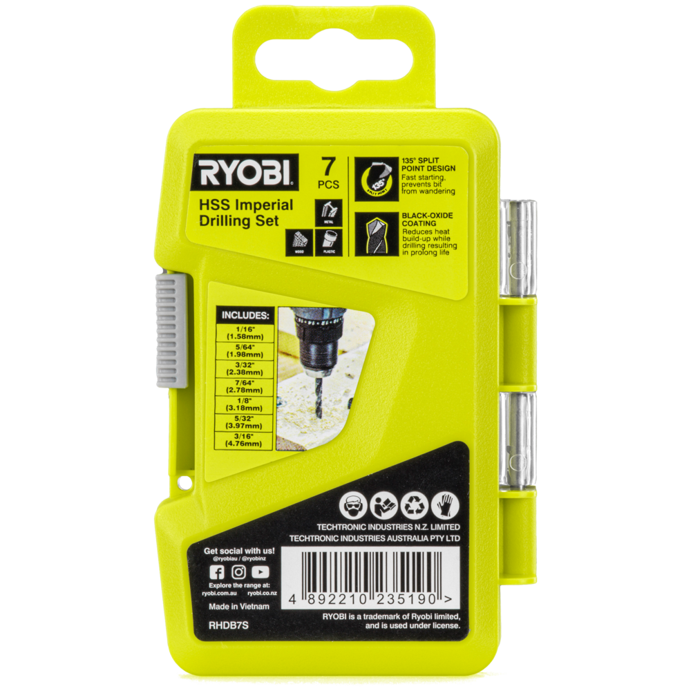 Ryobi 7 piece online set