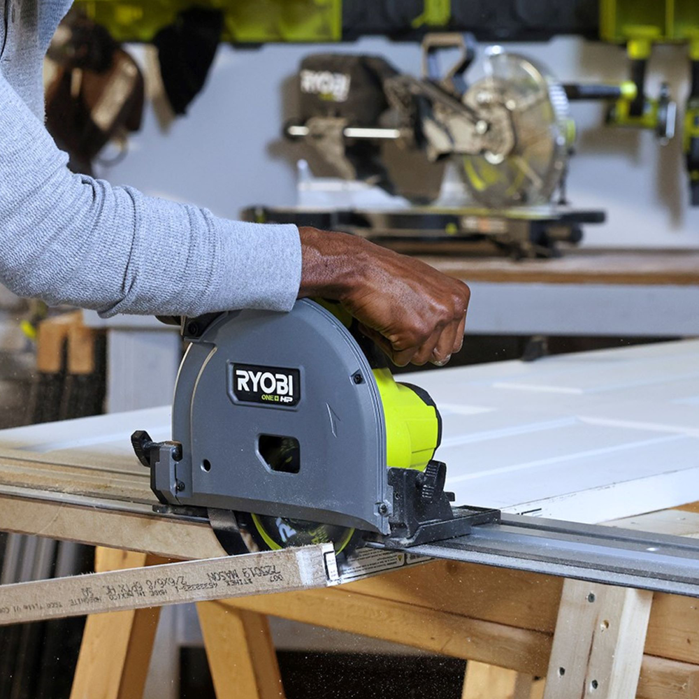 RYOBI 18V ONE+ HP Brushless 6-1/2 Track Saw Kit