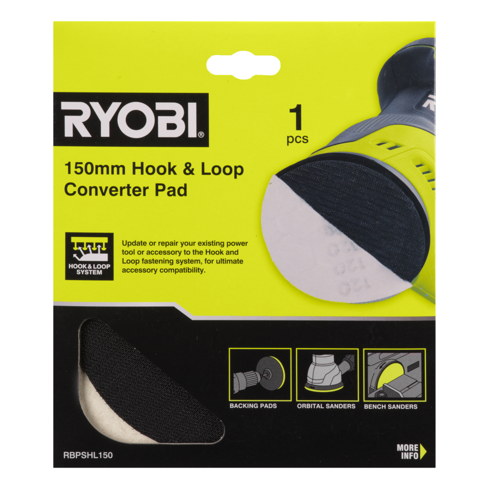 150mm Hook and Loop Converter Pad | RYOBI