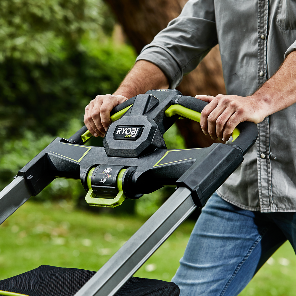 Ryobi 36v self propelled lawn online mower