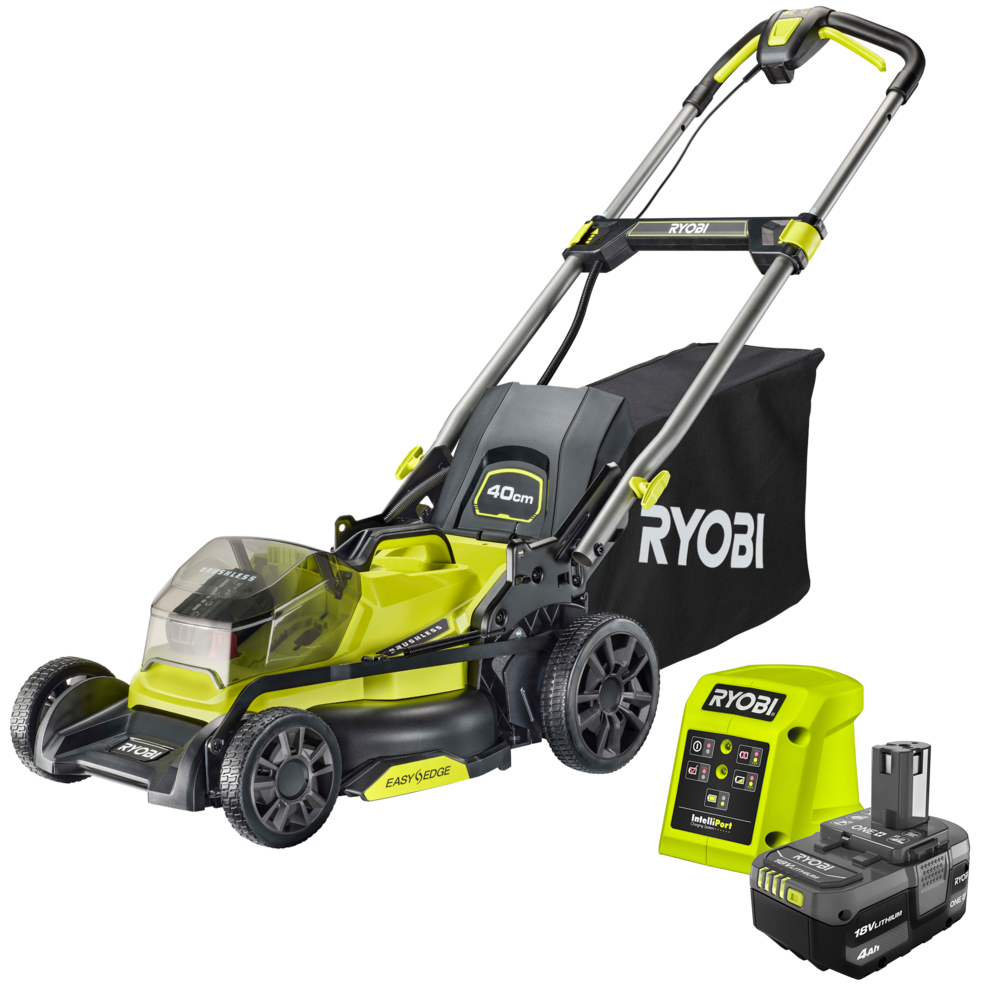 Ryobi lawn mower battery and deals charger