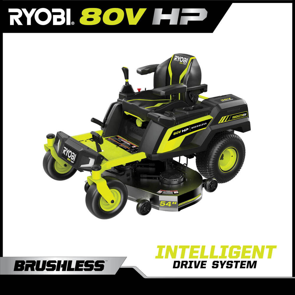 Ryobi 80V iDrive Zero-Turn Riding Lawn Mower Review - PTR