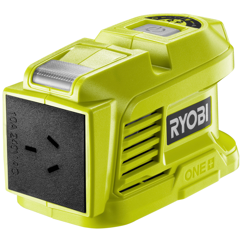 18-Volt Battery RYOBI Two 150-Watt Powered Inverter Generators for ONE