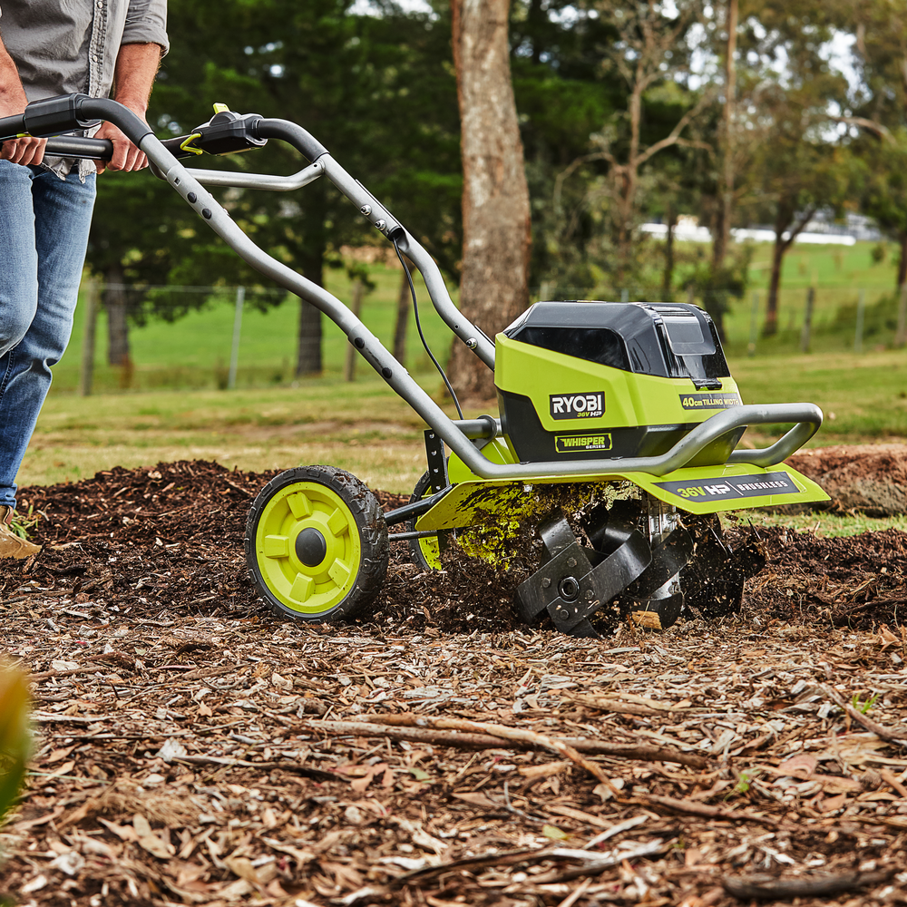 Ryobi battery cultivator hot sale